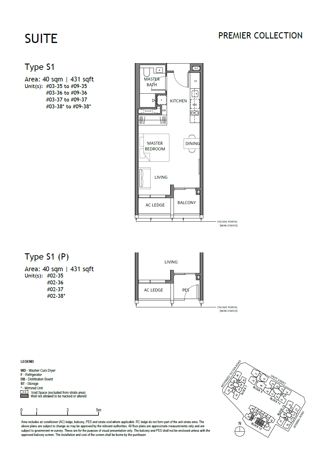 The Robertson Opus 1 Bedroom Floor Plan 3