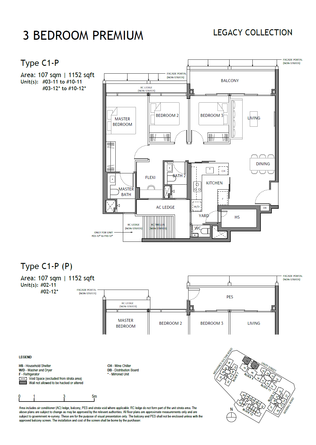 The Robertson Opus 1 Bedroom Floor Plan 10