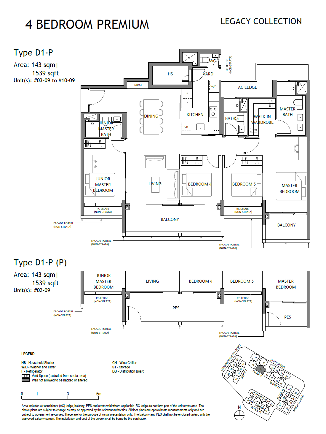 The Robertson Opus 1 Bedroom Floor Plan 15